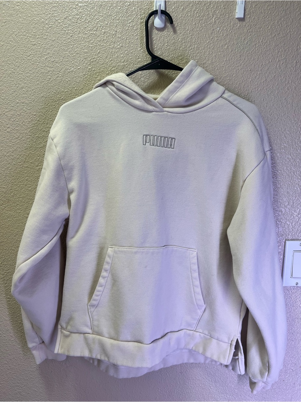 Puma Cream Hoodie Sweatshirt